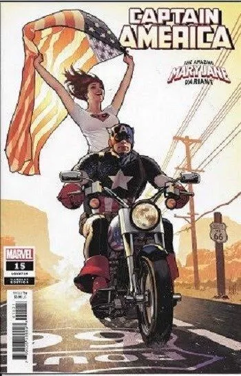 Captain America Vol. 10 (2018-2021) #15 (Adam Hughes Variant)