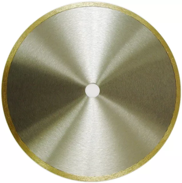 10” x .040" Sintered Metal Bond Continuous Rim Diamond Lapidary Blade-5/8" Arbor