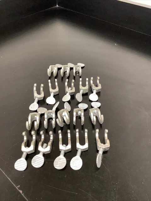 Lot of 18 Fisher Castaloy Lab Hooks