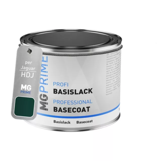 Vernice per auto Barattolo per Jaguar HDJ JBC254 British Racing Green 0,5L