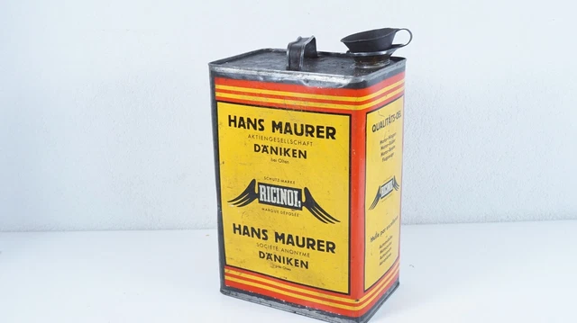 RICINOL     Motorenöl    Öldose, Kanister //  42 B 465 7