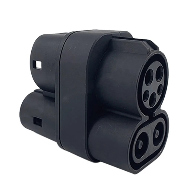Adles éLectriques Adaptateur de  Connecteur EV Prise CCS1 à CCS2 Adaptateur S3A2