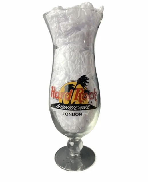HARD ROCK CAFE LONDON England UK Hurricane Collectible Souvenir Glassware
