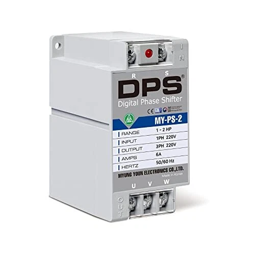 Single Phase to 3 Phase Converter My-PS-2 Model Suitable for 1HP0.75kW 3 Amp ...