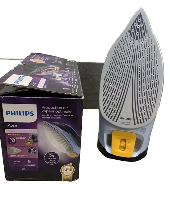 PHILIPS AZUR STEAM iron GC4564/26, Steamglide Advanced Quick calc release system £39.90