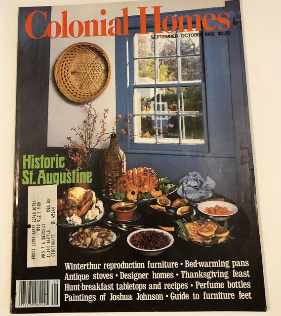 Colonial Homes Magazine September-October 1982