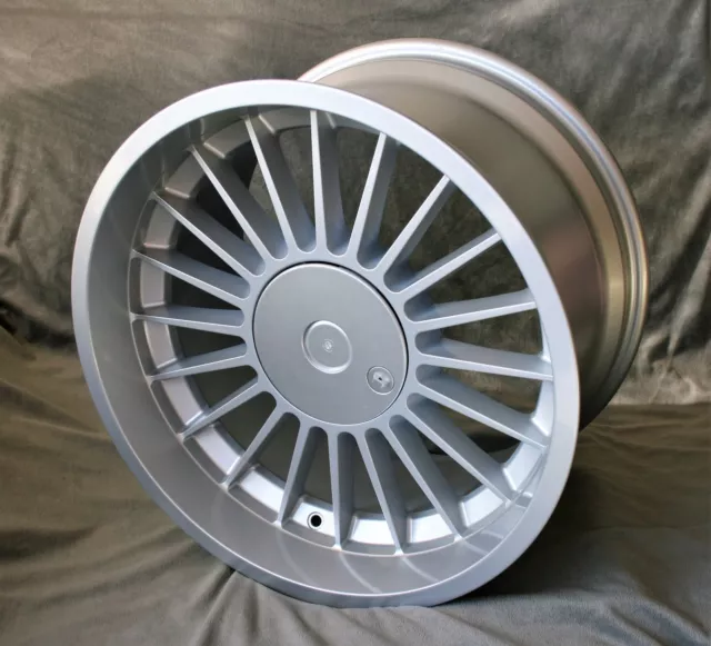 16 Zoll Felgen Alpina 7x16" 5x120 ET11 72,6 Silber BMW 5 E12 6 E24 7 E23 E28 ...