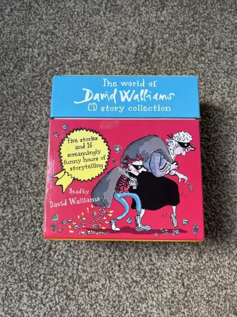 The World Of David Walliams Cd Story Collection Audio Book 5 Stories