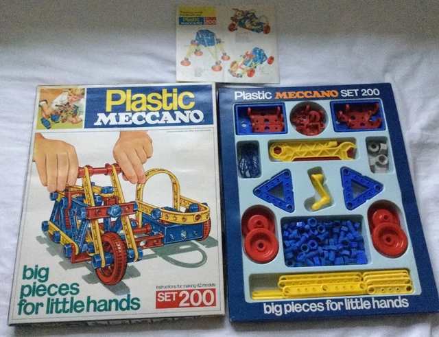 Plastic meccano for sales toddlers