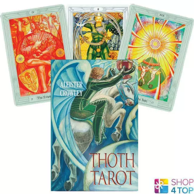 Aleister Crowley Thoth Tarot - Pocket Deck Cards Esoteric Fortune Telling Agm