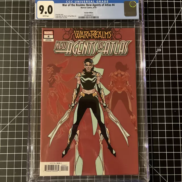 🔥War of the Realms New Agents of Atlas #4  Yu 1:25 variant Marvel 2019🔥