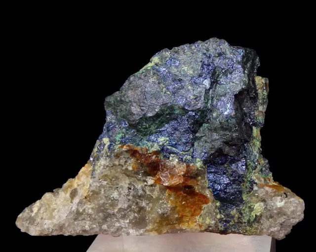 BORNITE & MOLYBDENITE --- SWEDEN - Norrbotten - Gällivare - Suorravaarat /pf376 BORNITE & MOLYBDENITE --- SWEDEN - Norrbotten - Gällivare - Suorravaarat /pf376