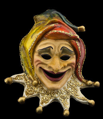 Mask from Venice Joker Paper Mache Creation Craft Copy Single 947