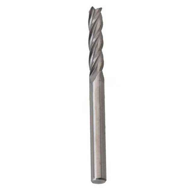 Broyeur d'extrémité en carbure polyvalent CNC 4 flûte spirale bits 10 pièces