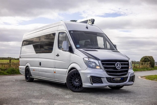 MERCEDES SPRINTER 313 CDI SPORTHOME ! CAMPER ! RACE VAN £39,990.00 ...