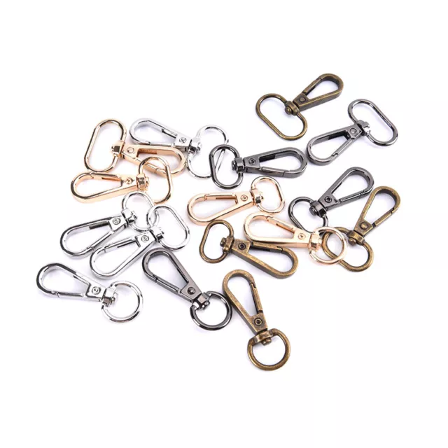5Pcs Hot Sale Metal Bags Strap Buckles Lobster Clasp Collar Carabiner Snap H'WR