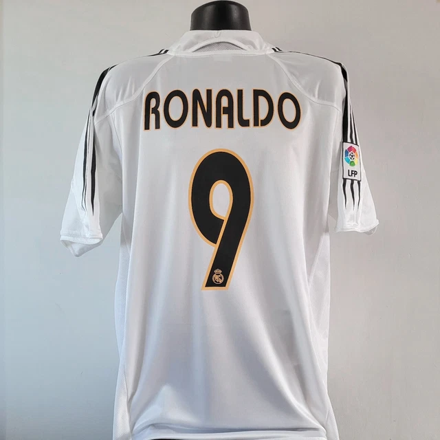 Maillot Vintage Real Madrid 2004/2005 – Adidas – Taille XL – Homme (Occasion)