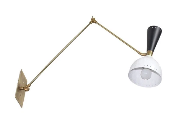 Paire De Moderne Diabolo Lampe Murale Intérieur Italien