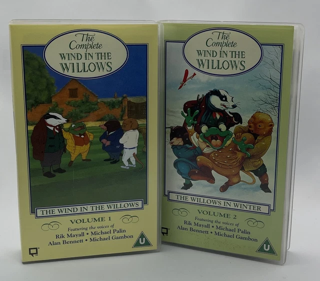 THE COMPLETE WIND In The Willows Volume 1 and 2 VHS Videos £13.19 ...