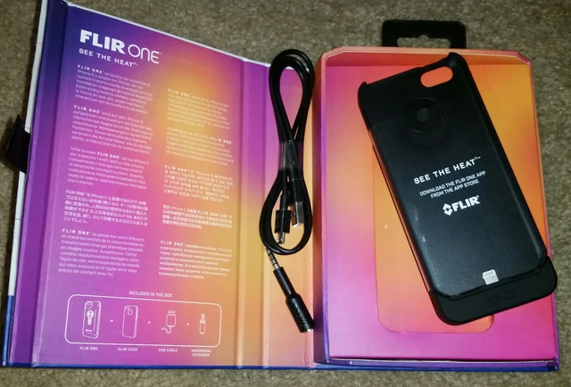 FLIR ONE Thermal Imaging Camera Case for ios iPhone 5/5s/SE/7 etc