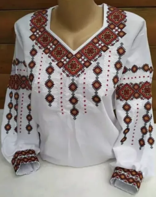 Ukrainian embroidery Modern embroidered blouse XS - 4XL Ukraine Vyshyvanka