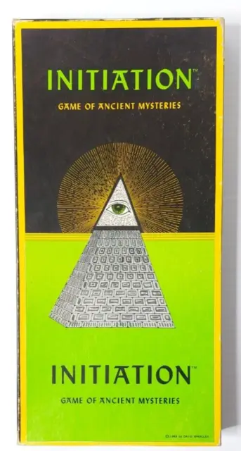 Initiation Game Of Ancient Mysteries Game 1968 David Spangler VTG New Age Rare