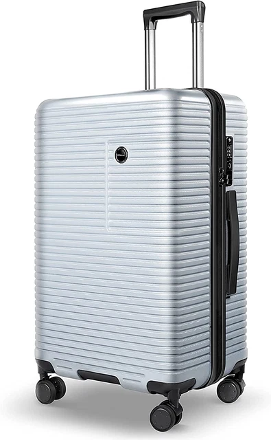 Lightweight Luggage PC+ABS Suitcase, Hardshell Suitcases with Spinner Wheels TSA