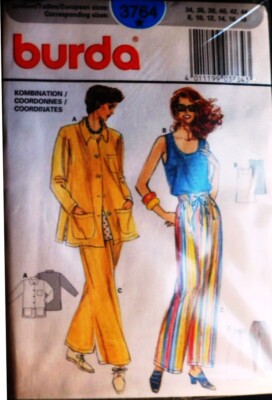 Cartamodello per Camicia Burda 6814 