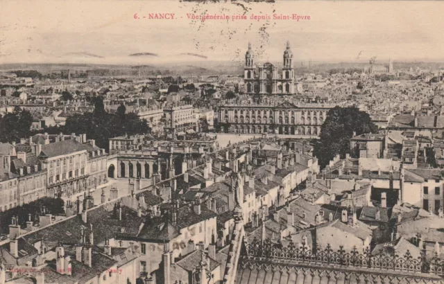 CPA 54 NANCY General View taken from Saint-Epvre