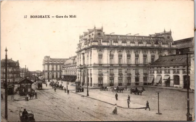 *41194 cpa Bordeaux - Gare du Midi
