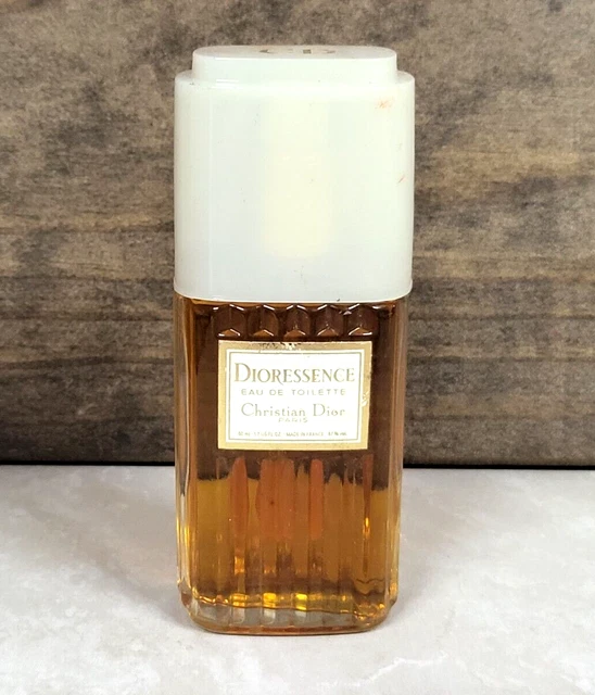 Vintage Christian Dior ~ Dioressence ~ 1.7 oz EDT spray w/lid 50ml PLEASE READ
