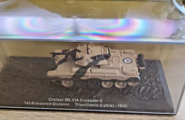 Char dans boite non ouverte    Cruiser MK.VIA Crusader II 1942  échelle  1/72