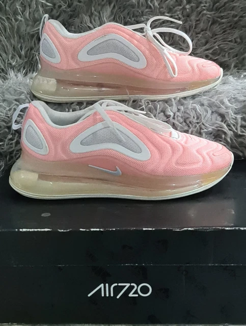 NIKE AIR MAX 720 Coral Summit White Women s Trainers Size 5.5 39
