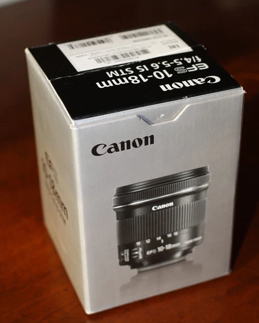 Canon EF-S 10-18mm f/4.5-5.6 IS STM Obiettivo - Nero 4