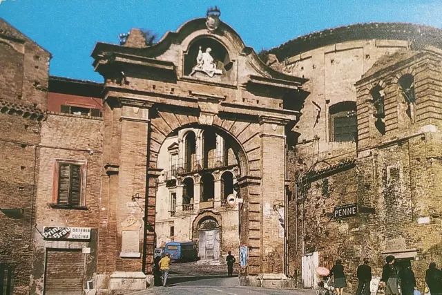 Cartolina - Penne - Porta S. Francesco - 1960 ca.