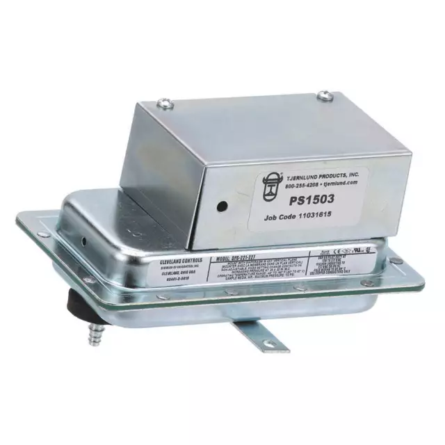 TJERNLUND PS1503 Switch,Duct Pressure