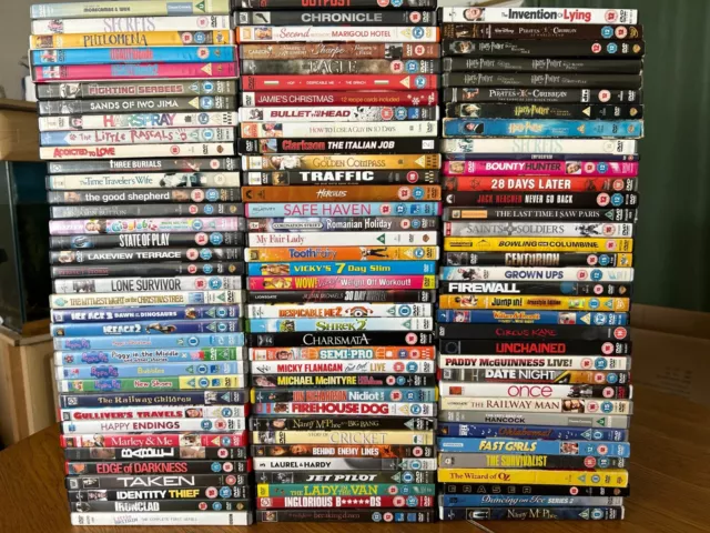 Large 100+ DVD Job Lot / Bundle #062