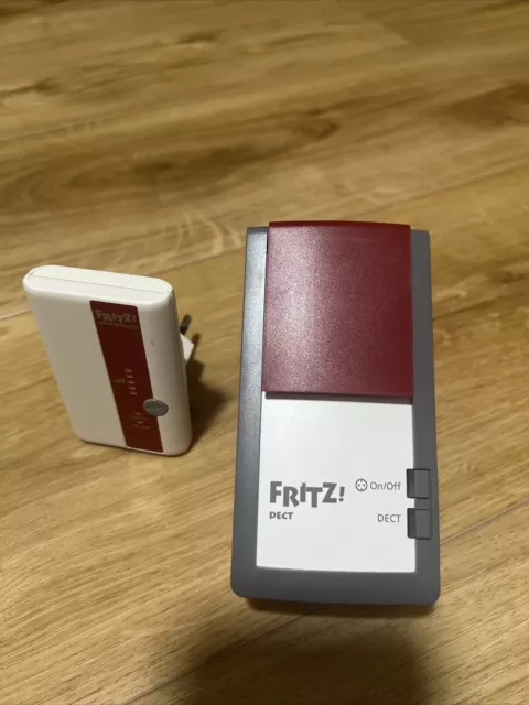 AVM Fritzbox / Fritz DECT 210 Steckdose Schaltbar Outdoor  + Fritz Repeater 310