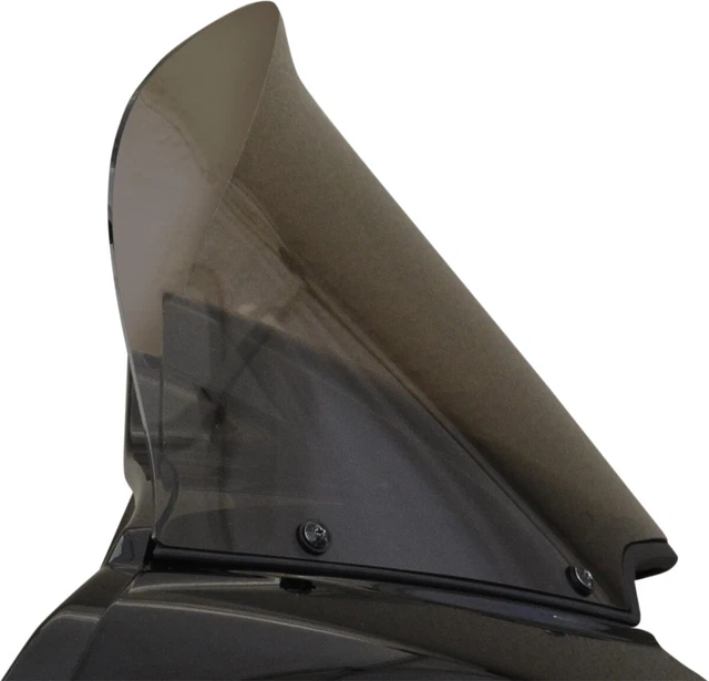 Fixed Windshield 12" Light Smoke Wind Vest 68-1210 For 15-20 HD FLTR