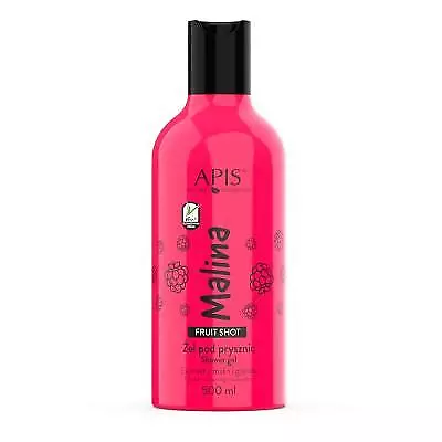 APIS Fruit Shot Shower Gel Gel doccia al lampone 500ml