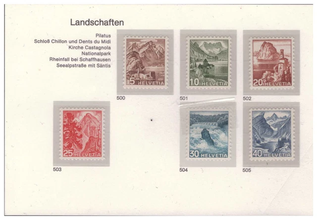 # 41 --- FARBÄNDERUNG 1948  postfrisch