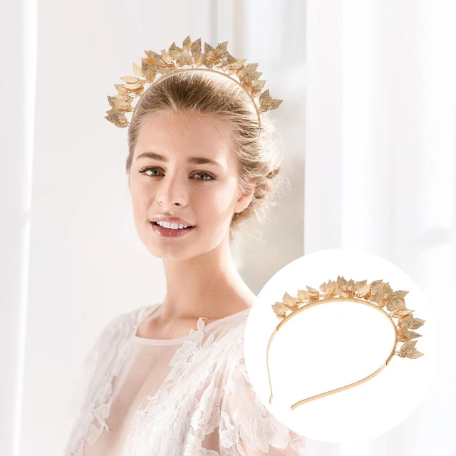 Lot De 2 Bandeaux De Fleurs De Mariage LAPOHI - Couronne En Cristal Et Perles - Taille Réglable - Pour Femme, Demoiselle D'honneur, Fêtes