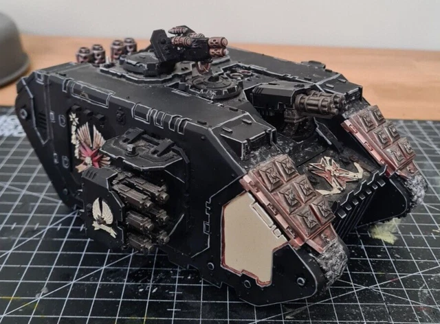 SPACE MARINE BLACK Templar Land Raider Crusader 40k £33.86 - PicClick UK