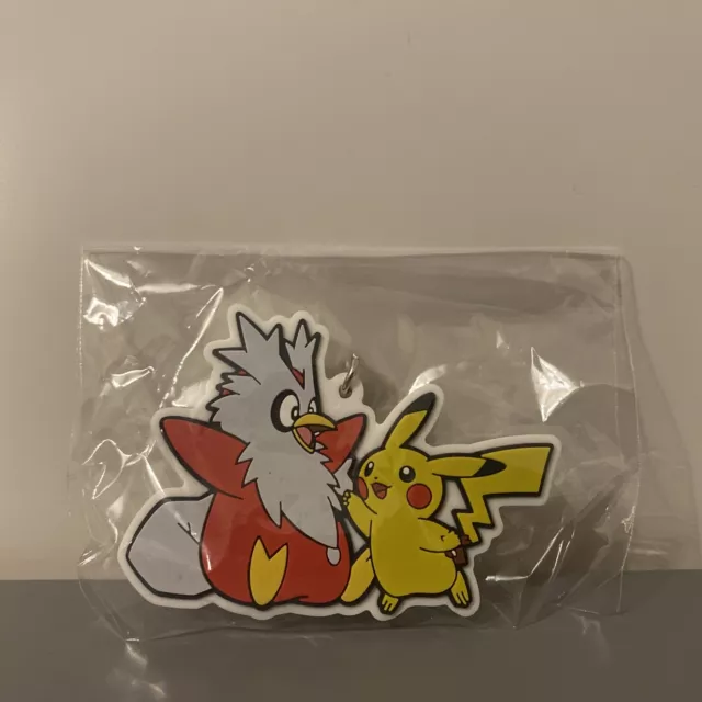 Official Pokemon Pikachu & Delibird Dangler/Keyring - New -  Holiday Calendar.