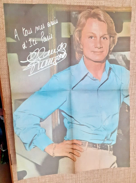 ICI PARIS Spécial Claude François 1978 - Poster SEC Bastia - Très Bel état