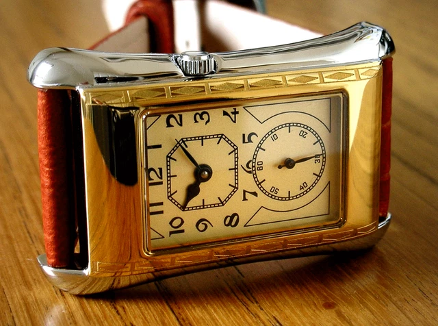 PRINCE BRANCARD DOCTORS Tiger Stripe Watch Parchment Dial 1930s Style ...