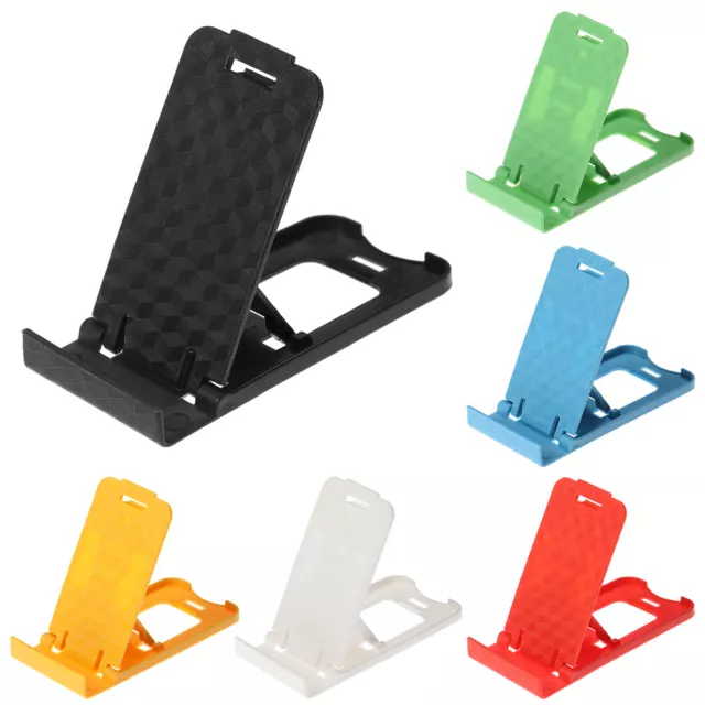 Adjustable Phone Holder Mount Stand Cellphone Tablet Folding Bracket