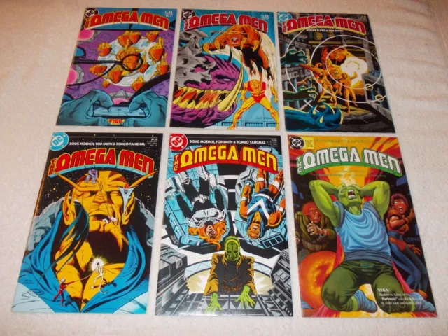 6LOT OMEGA MEN 5 9 10 19 20 37 1983 2nd 3rd APPEARANCES + 1ST SOLO STORY of LOBO