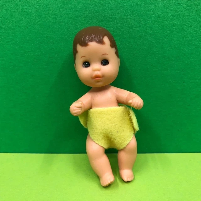 Bambola vintage Barbie alla moda piccola sorella bambino Krissy neonato felice famiglia anni '80