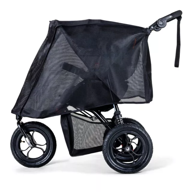 Out n About UV Sun Mesh Cover - v4 & v5 Nipper Single (Black) With UV50+